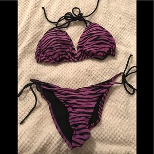 Zebra Print Bikini